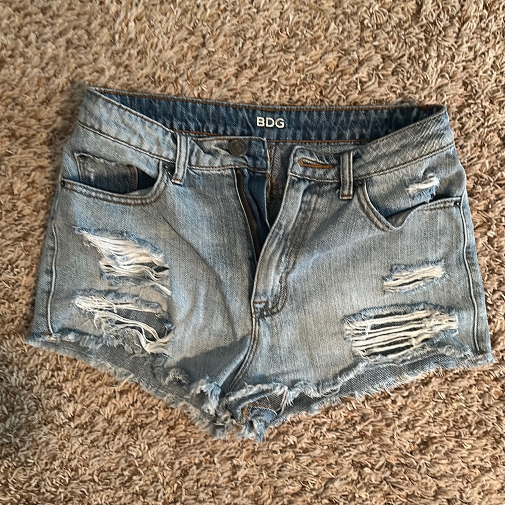 BDG denim shorts